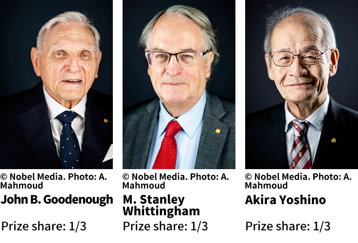 The Nobel Prize in Chemistry 2019(图1)